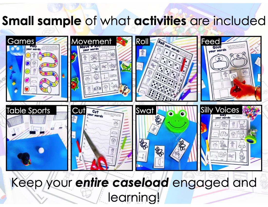 Fine Motor and Gross Motor Worksheets for speech therapy preview page 4