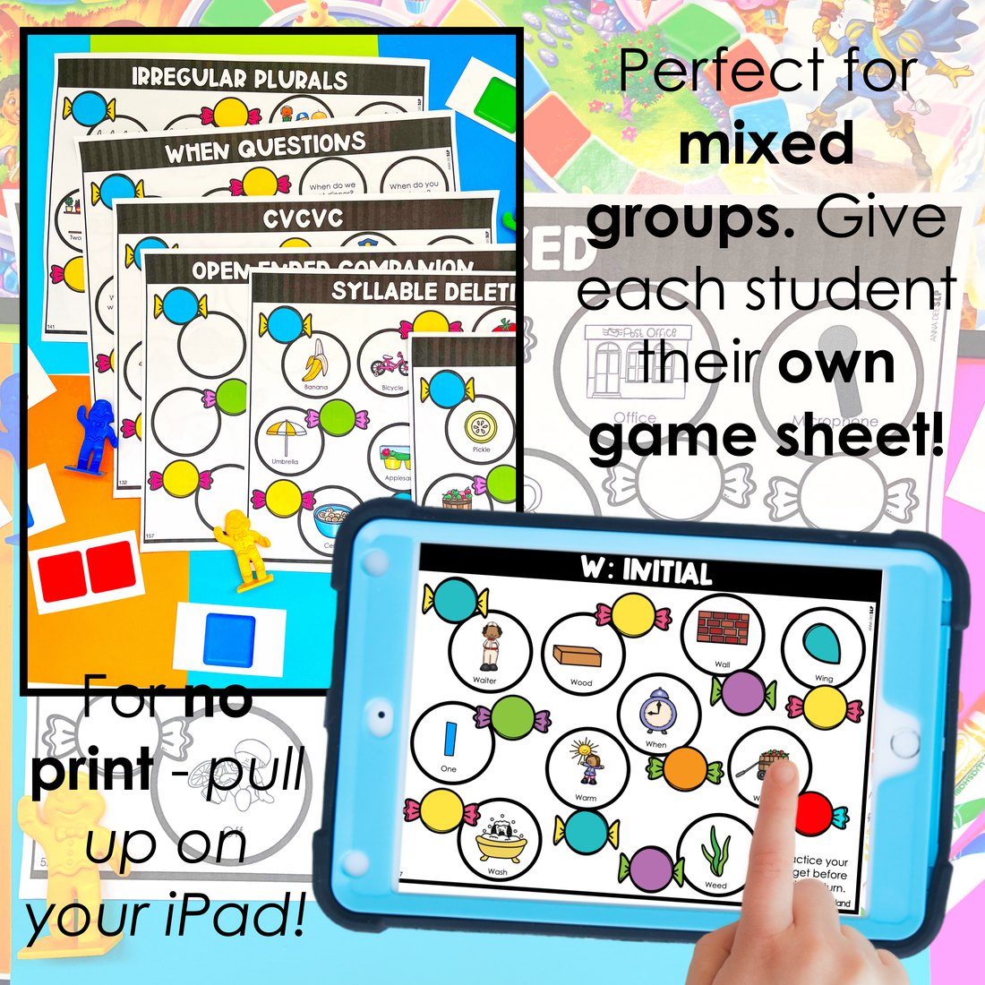 Candyland game companion for speech therapy – image 3