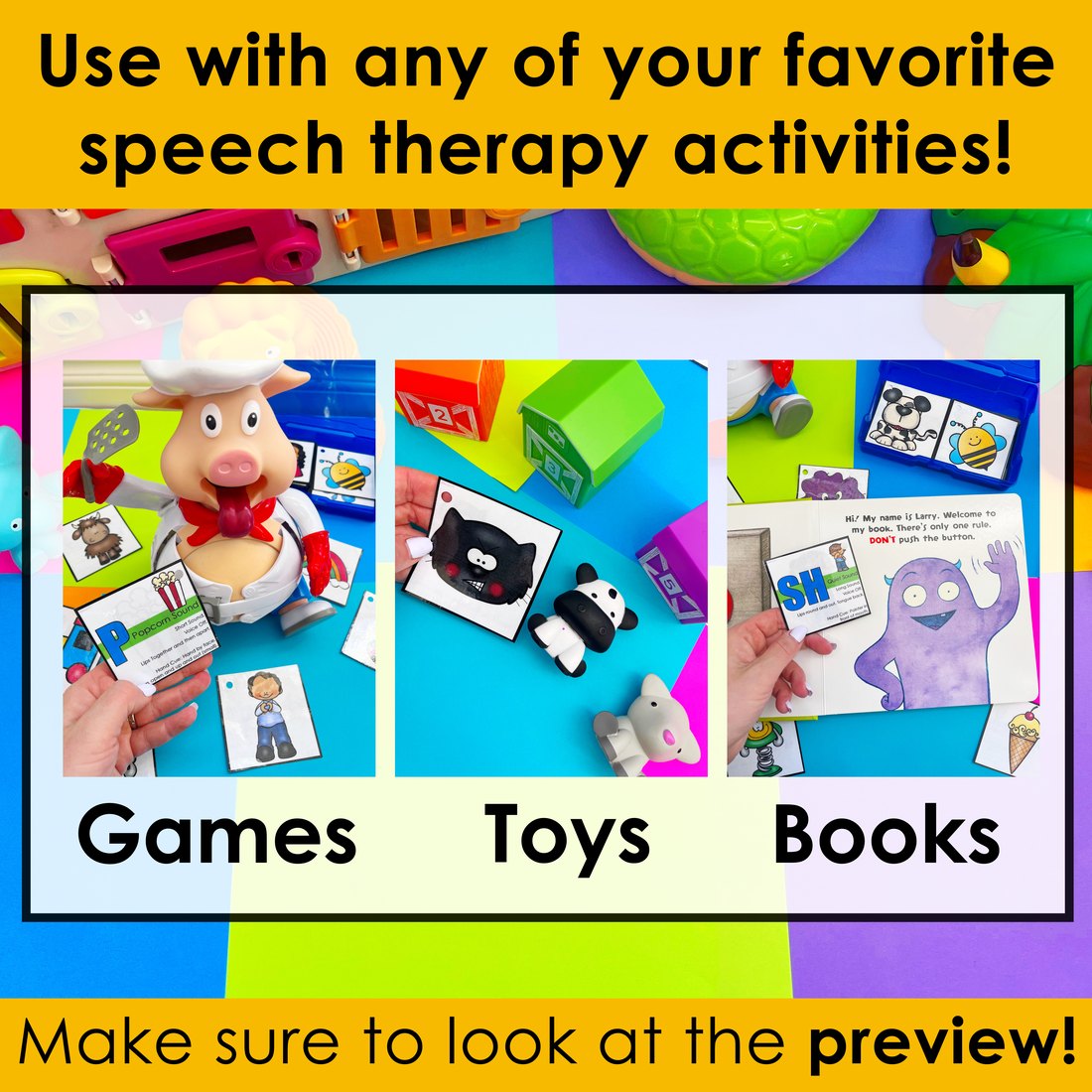 Articulation and Apraxia Sound Cue Cards for speech therapy – image 4