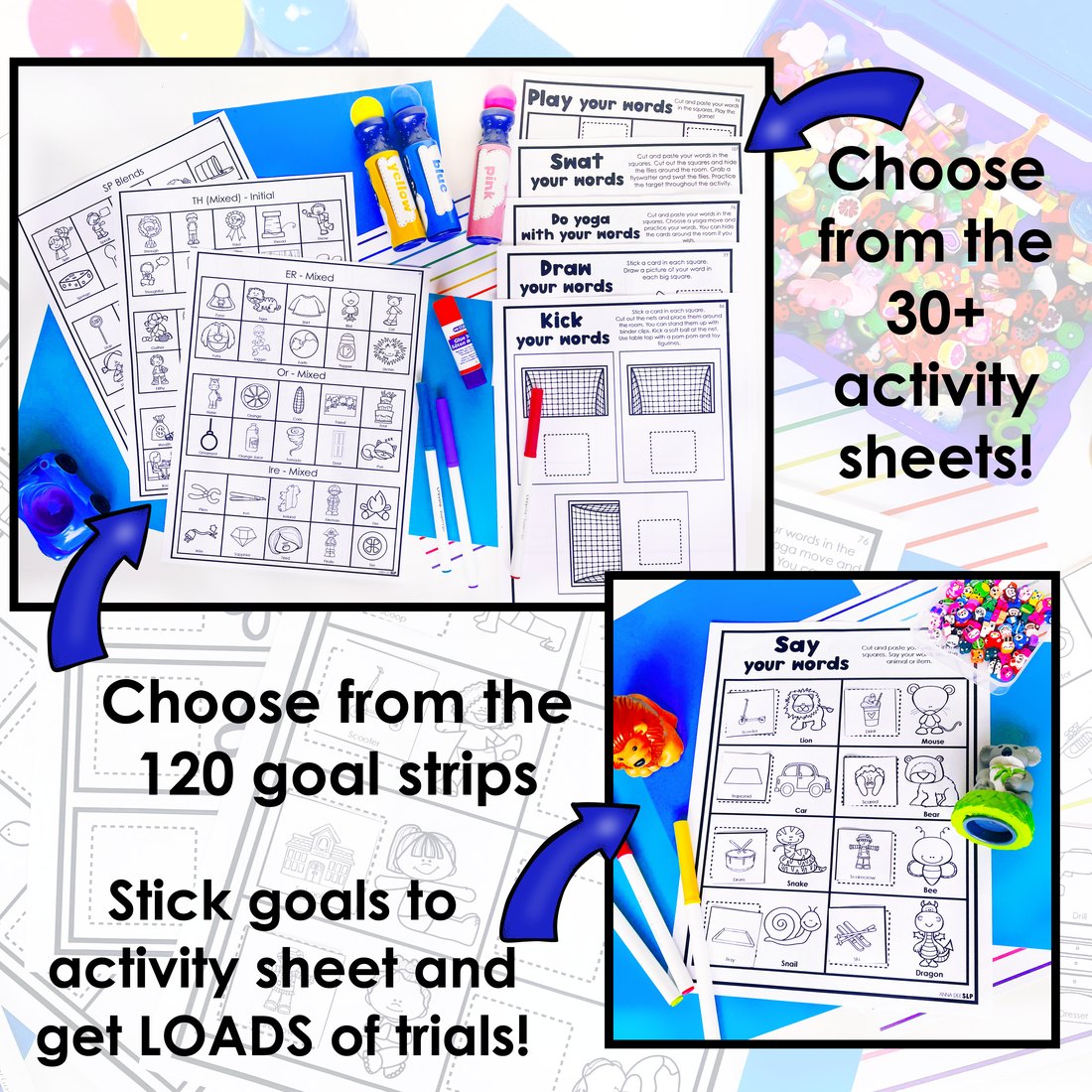 Fine Motor and Gross Motor Worksheets for speech therapy – image 2