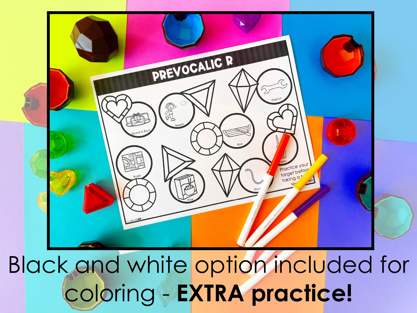 Rock n Gem Toy Companion for speech therapy preview page 5