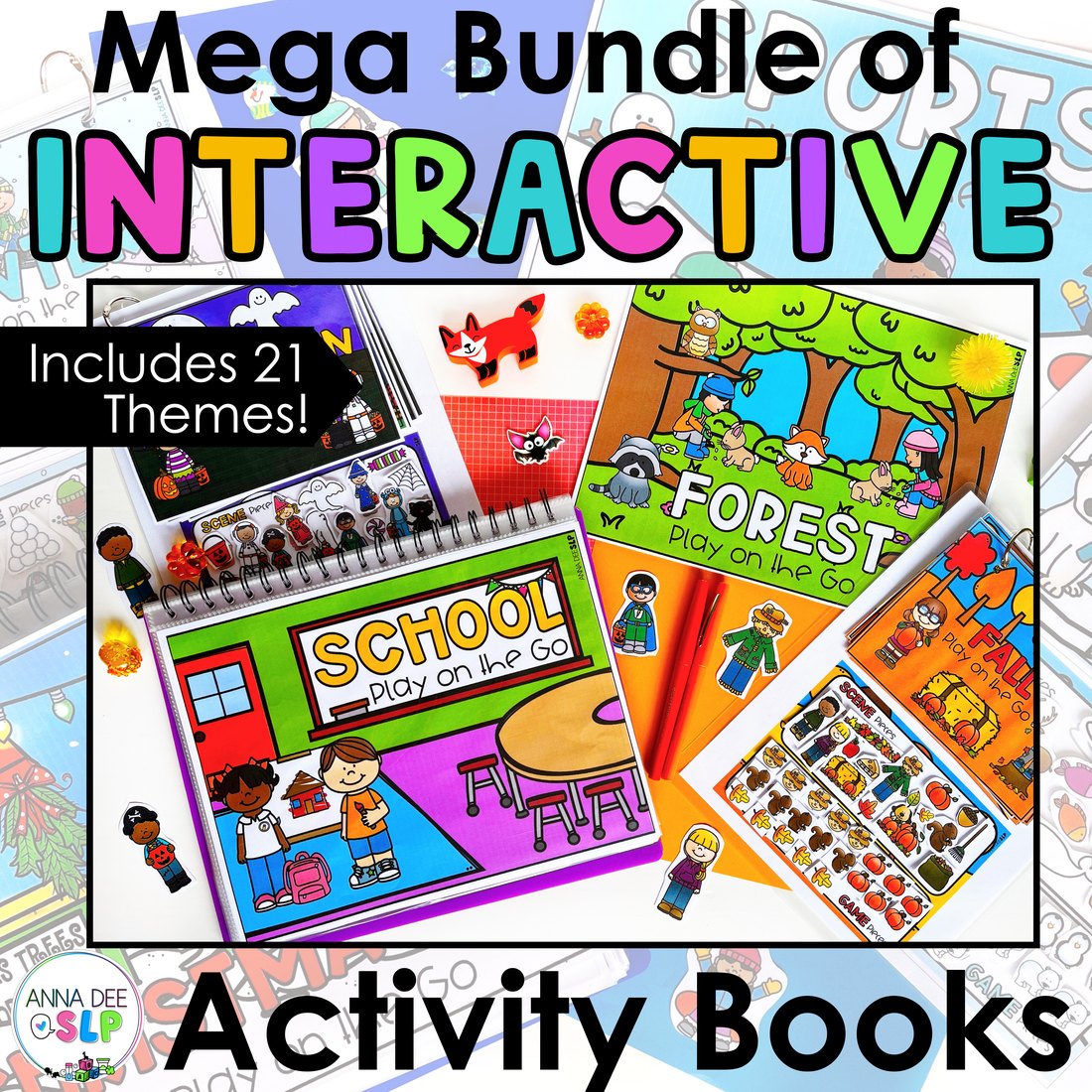 Interactive Scenes and Games Bundle for speech therapy
