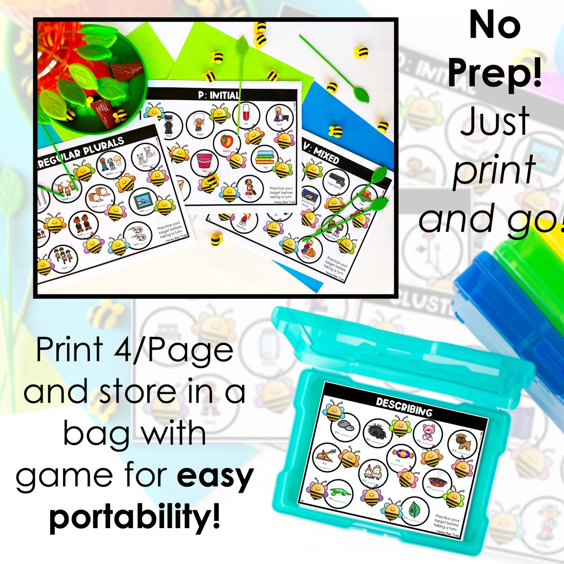 Honeybee Tree game companion for speech therapy – image 2
