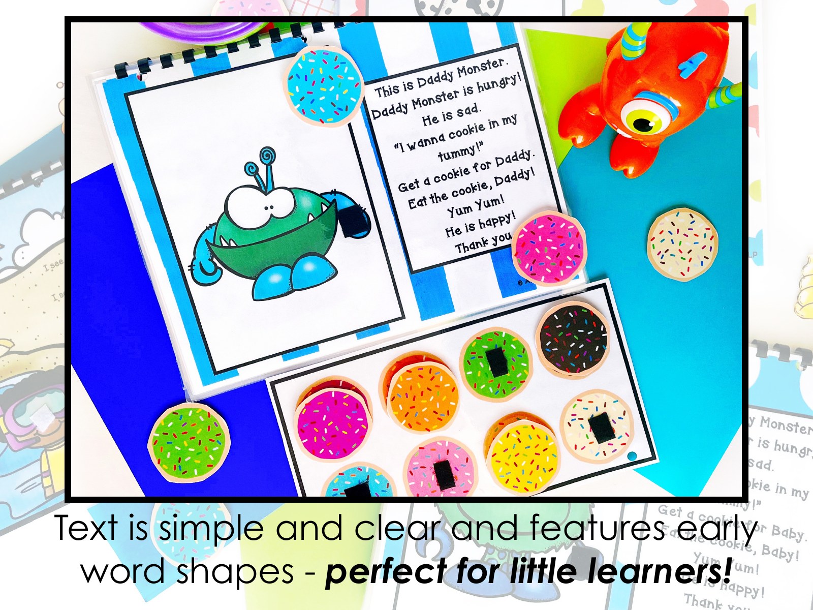 Apraxia Repetitive Book Bundle for speech therapy preview page 5