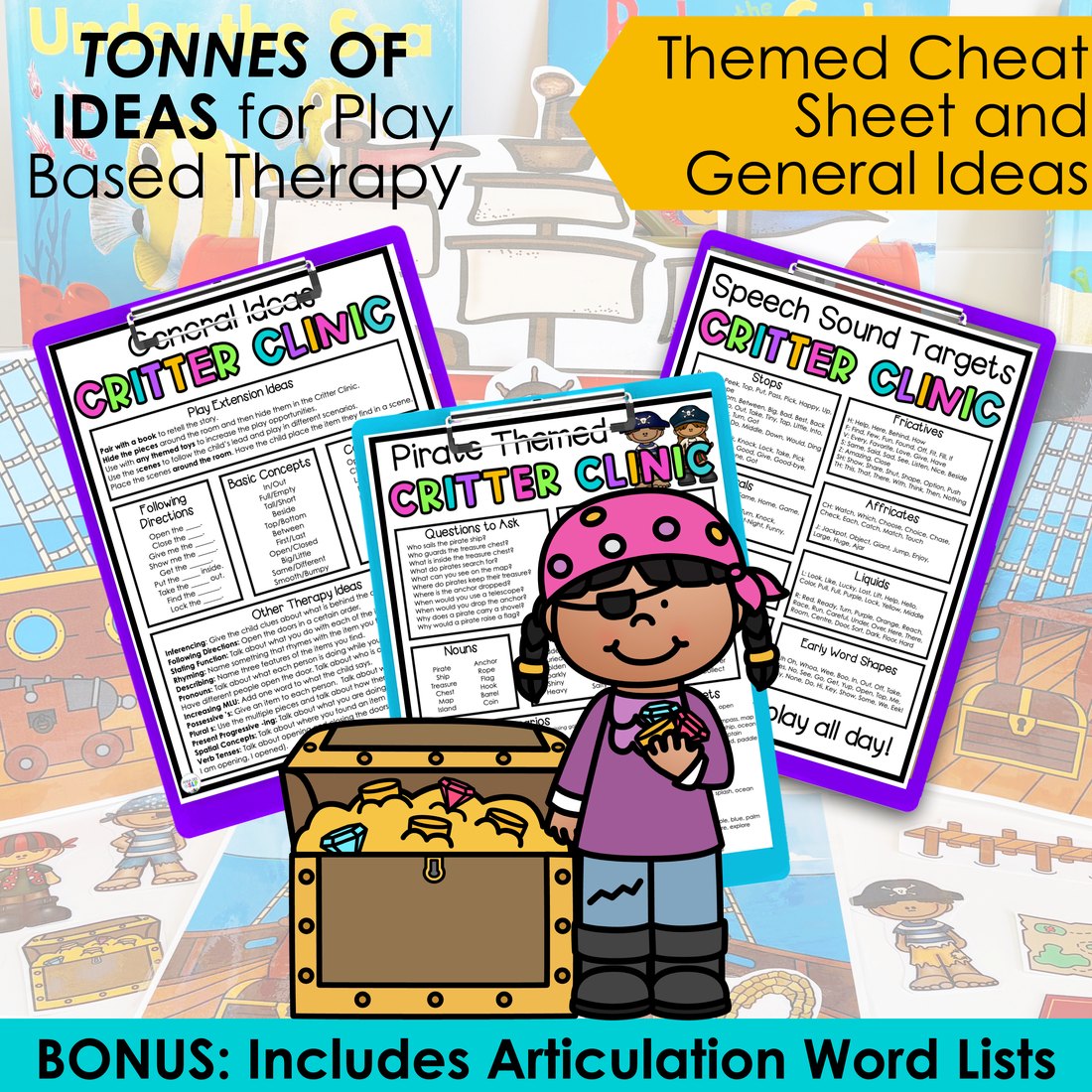 Pirate Critter Clinic speech therapy toy companion – image 4
