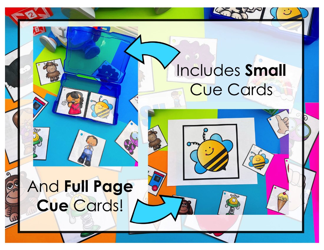 Articulation and Apraxia Sound Cue Cards for speech therapy preview page 4