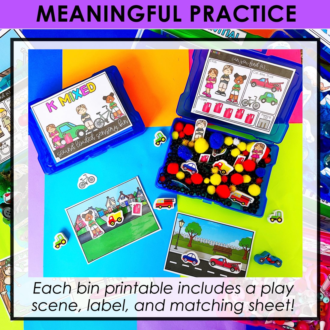 Articulation Sensory Bins BUNDLE for speech therapy – image 3