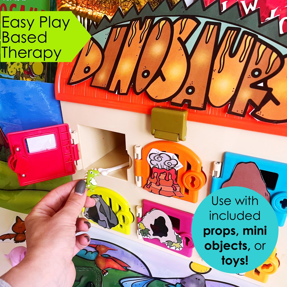 Dinosaur Critter Clinic speech therapy toy companion – image 3