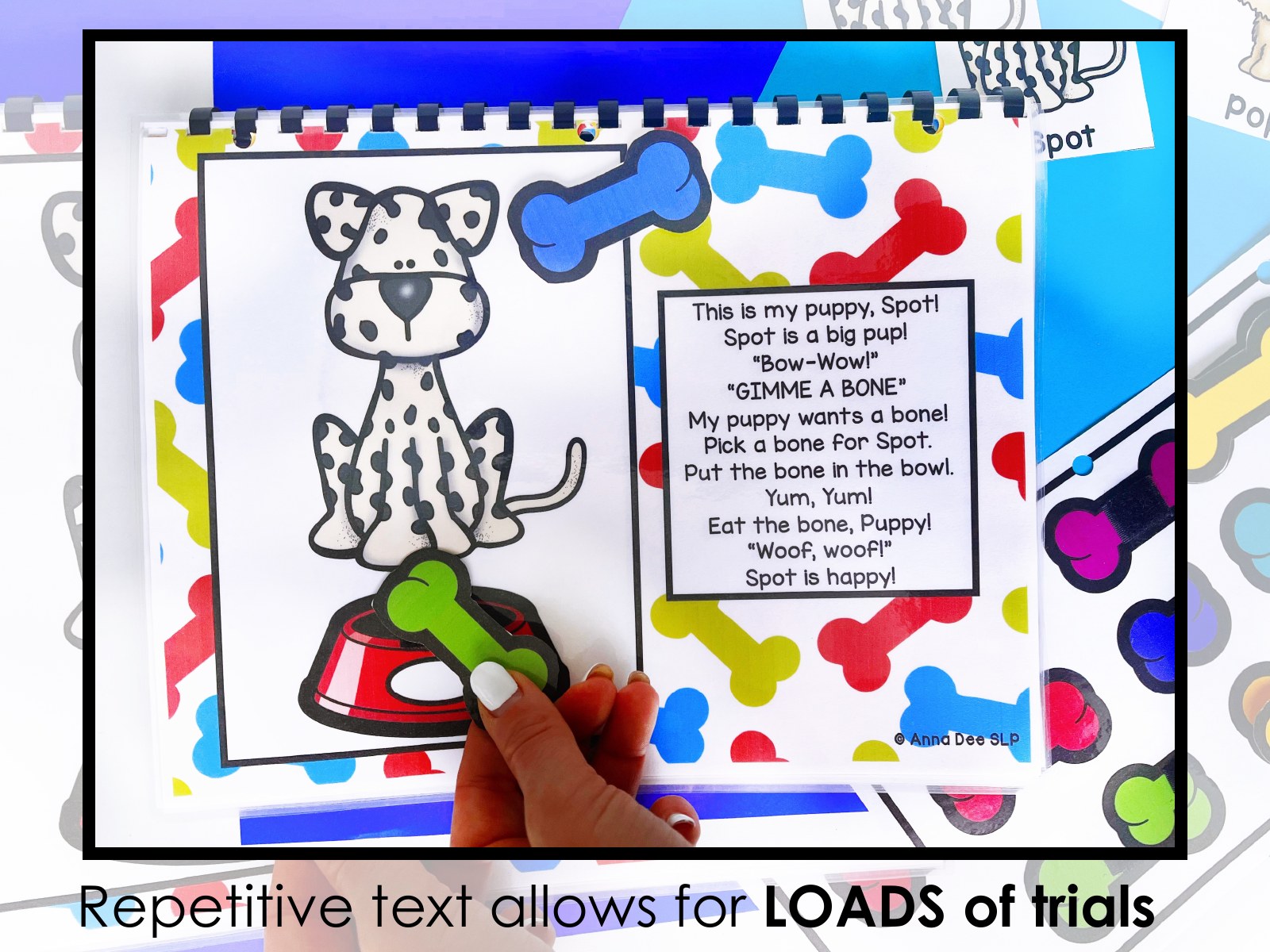 Apraxia Interactive Book Bilabials for speech therapy preview page 2