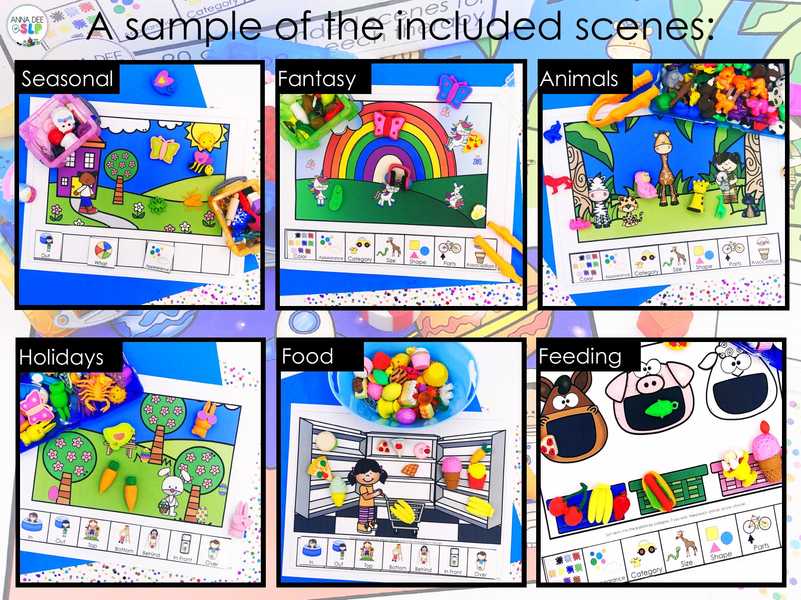 Interactive Mini Object Scenes for speech therapy preview page 4