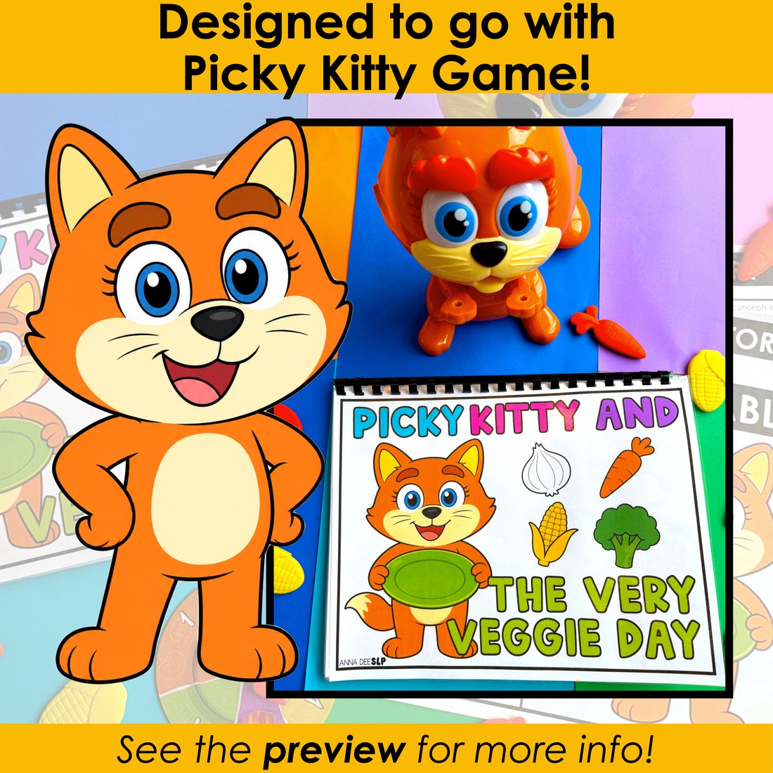 Picky Kitty Interactive Story for speech therapy – image 2