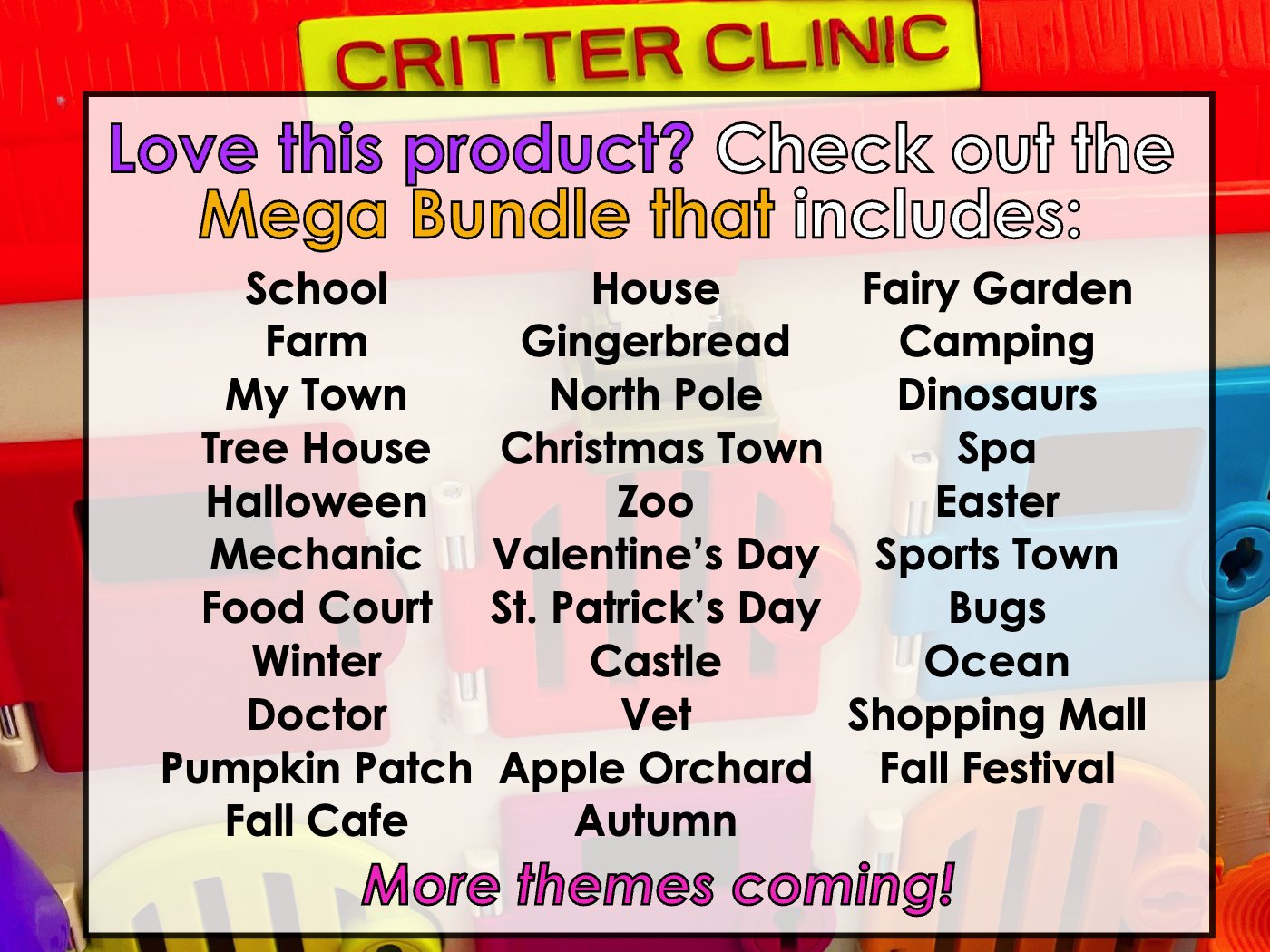 Critter Clinic Winter Bundle for speech therapy preview page 7