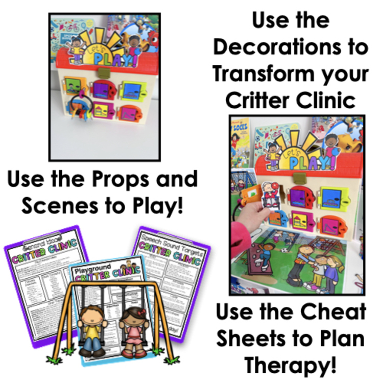 Playground Critter Clinic speech therapy toy companion – image 3