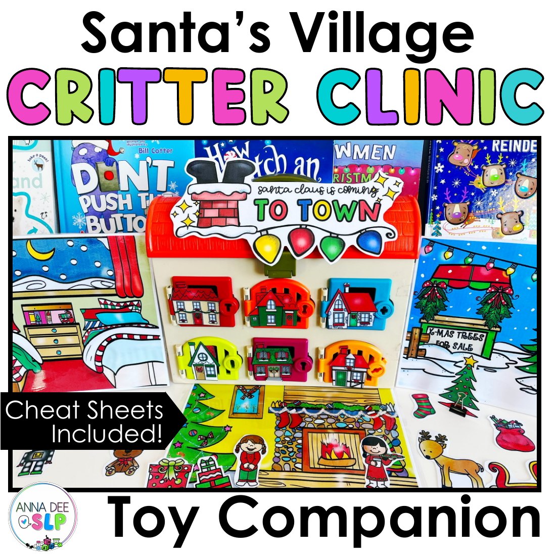 Santa's Village Critter Clinic speech therapy toy companion
