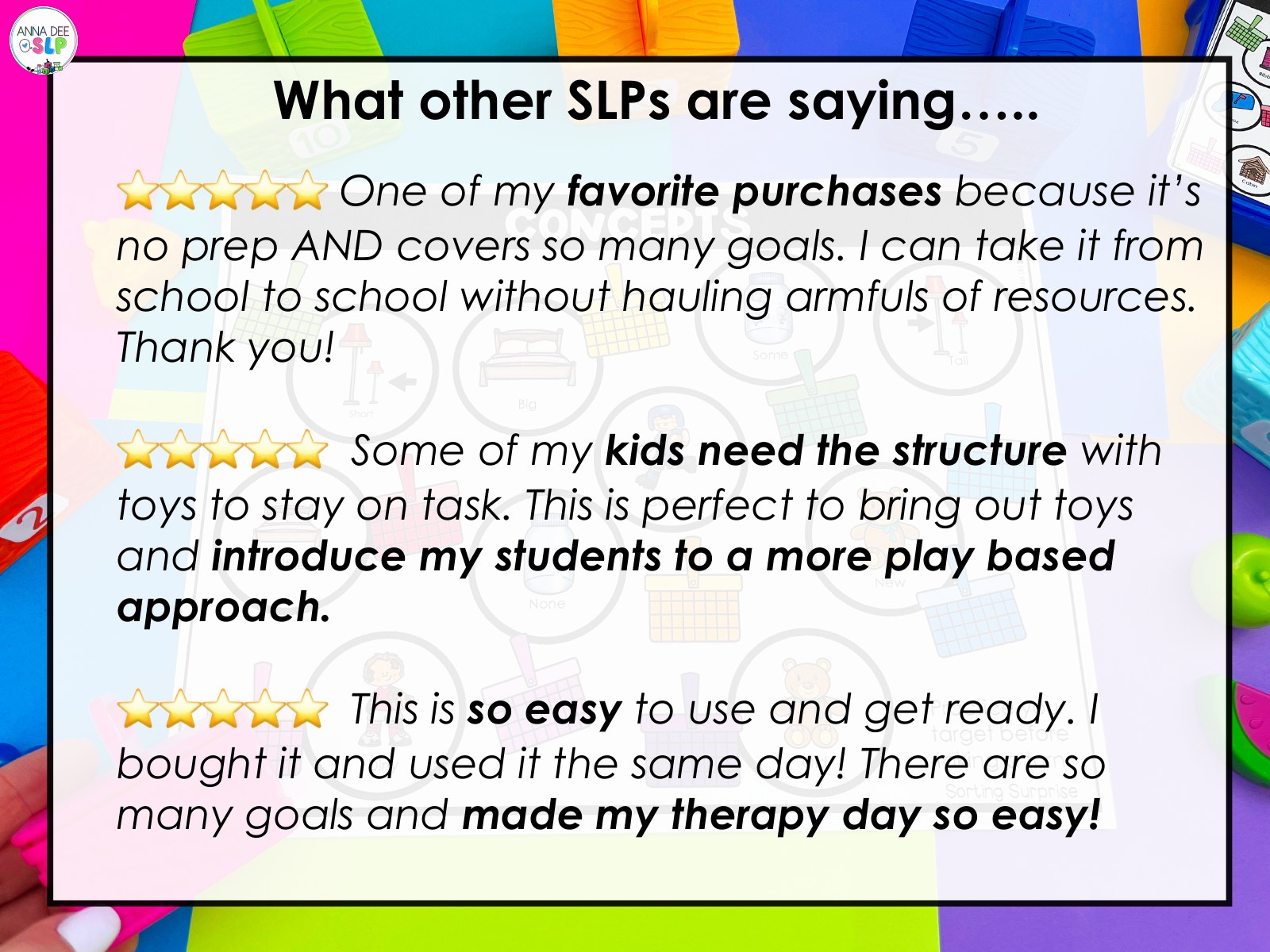 Sorting Surprise Picnic Basket Toy Companion for speech therapy preview page 8
