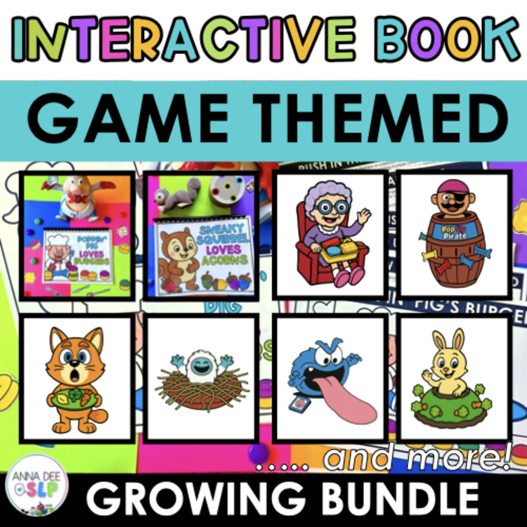 Interactive Story Companions Bundle for speech therapy