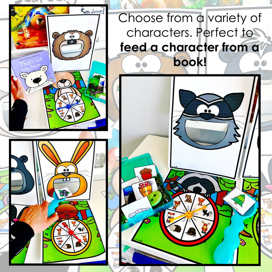 Forest Interactive Feeding Game for speech therapy – image 3