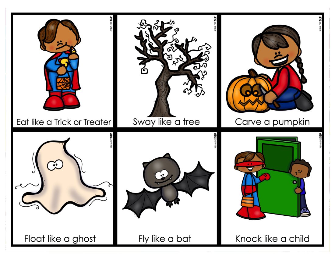 Pet movement cards for speech therapy preview page 9
