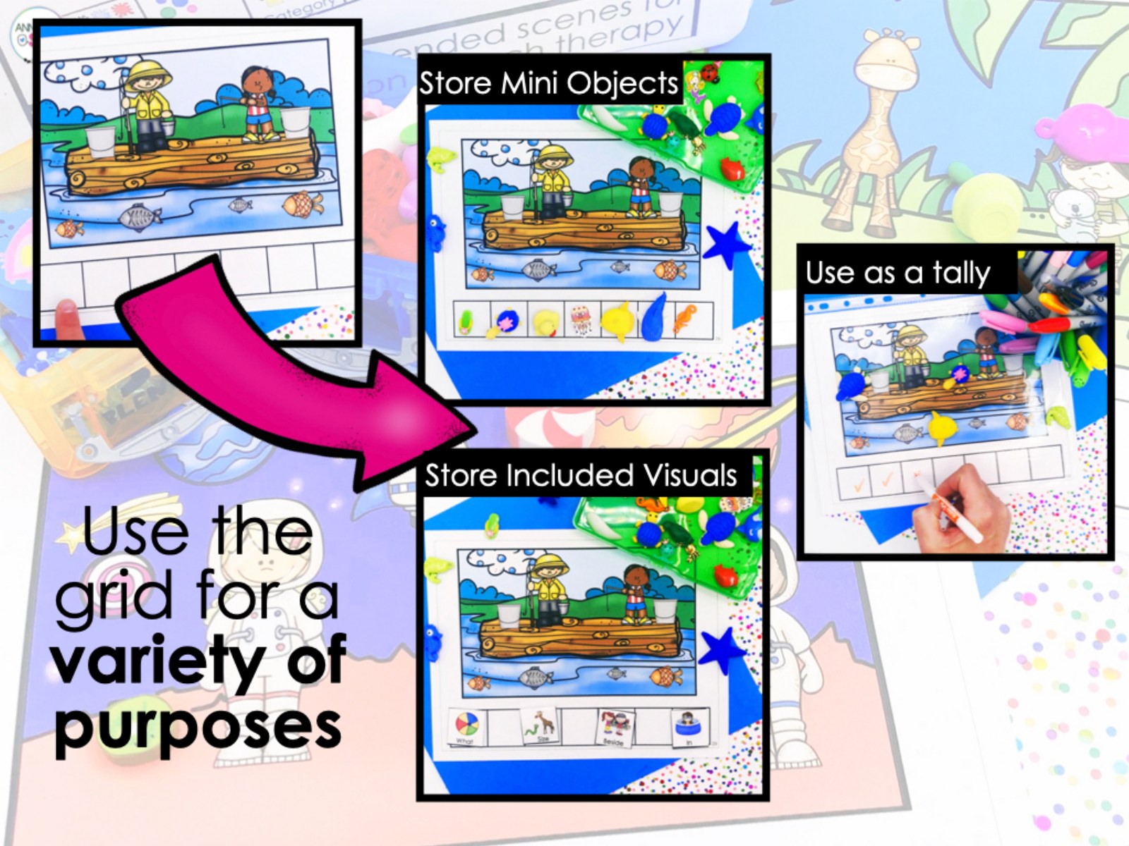 Interactive Mini Object Scenes for speech therapy preview page 6