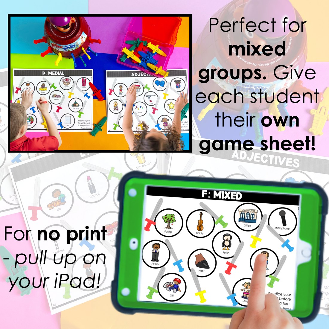 Pop Up Pirate game companion for speech therapy – image 3