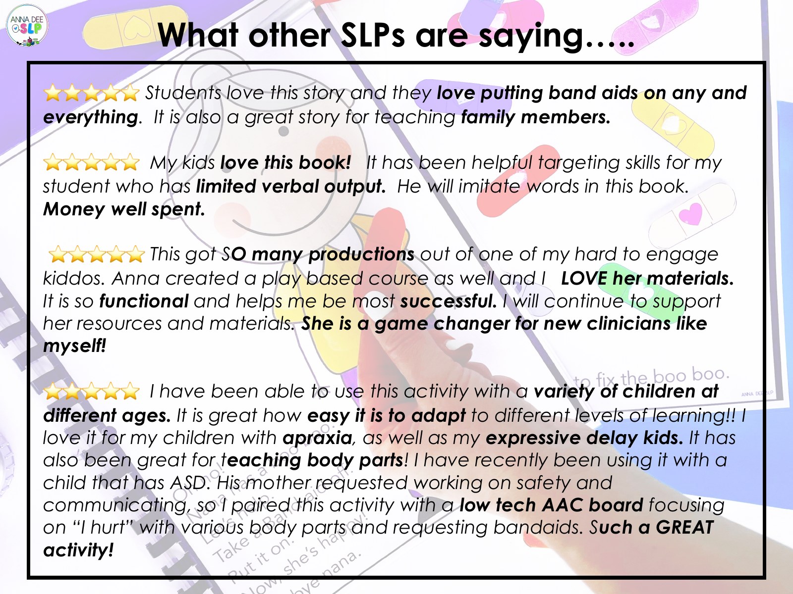 Apraxia Interactive Book Early Words for speech therapy preview page 6