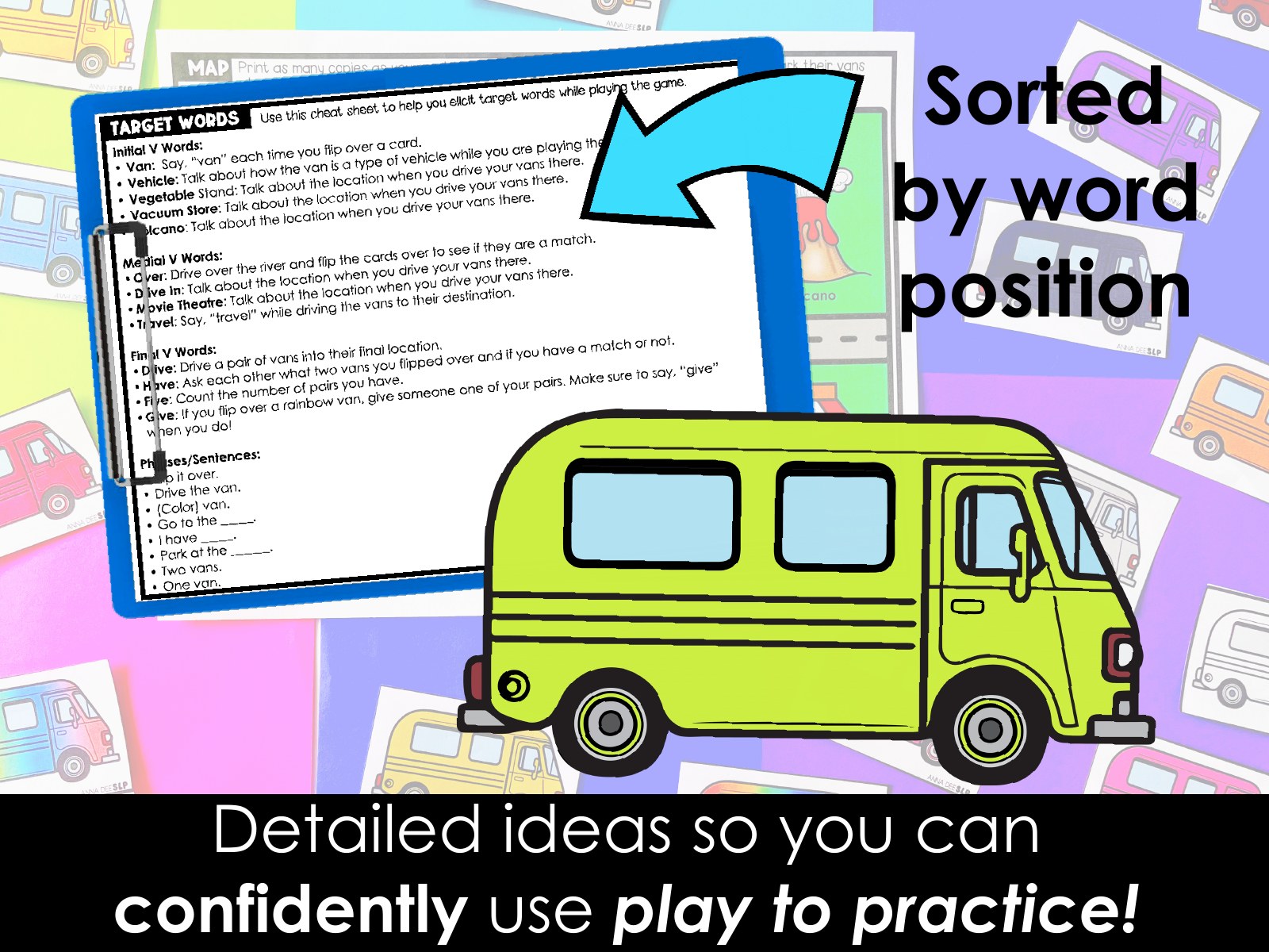 V Articulation Game for speech therapy preview page 4