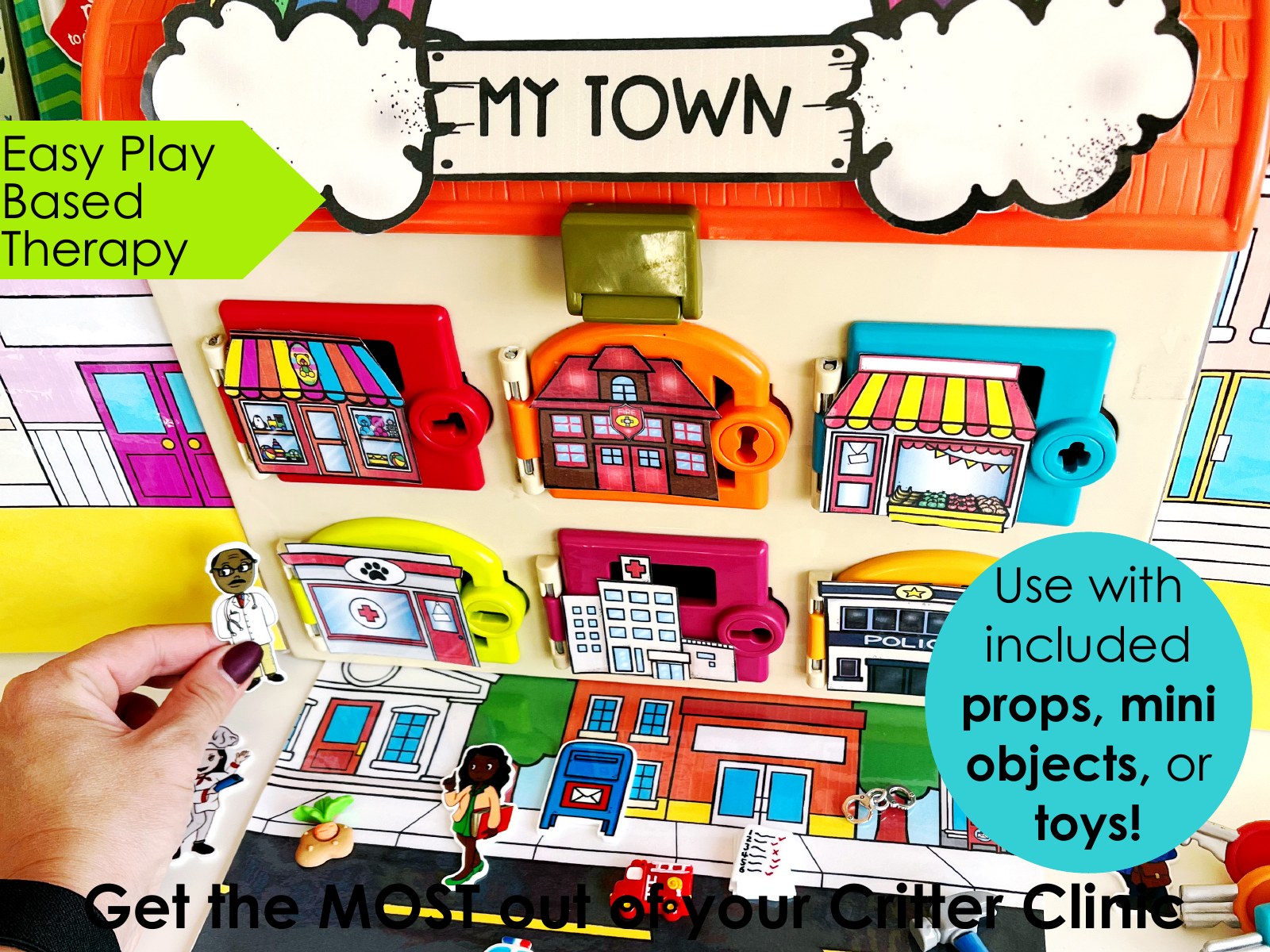 Community Helpers Critter Clinic preview page 3