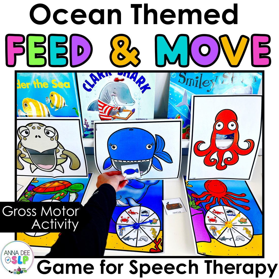 Ocean Interactive Feeding Game for speech therapy