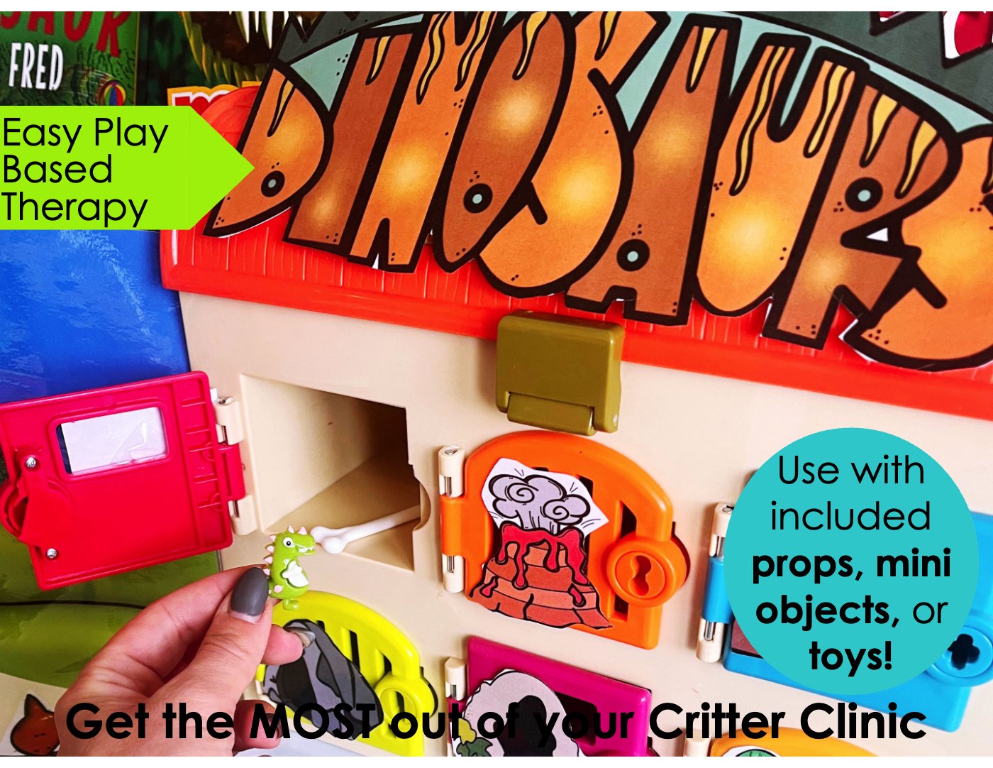 Dinosaur Critter Clinic preview page 3