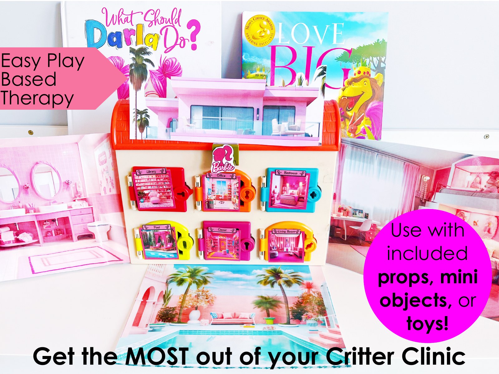 Pink Dream House Critter Clinic preview page 2