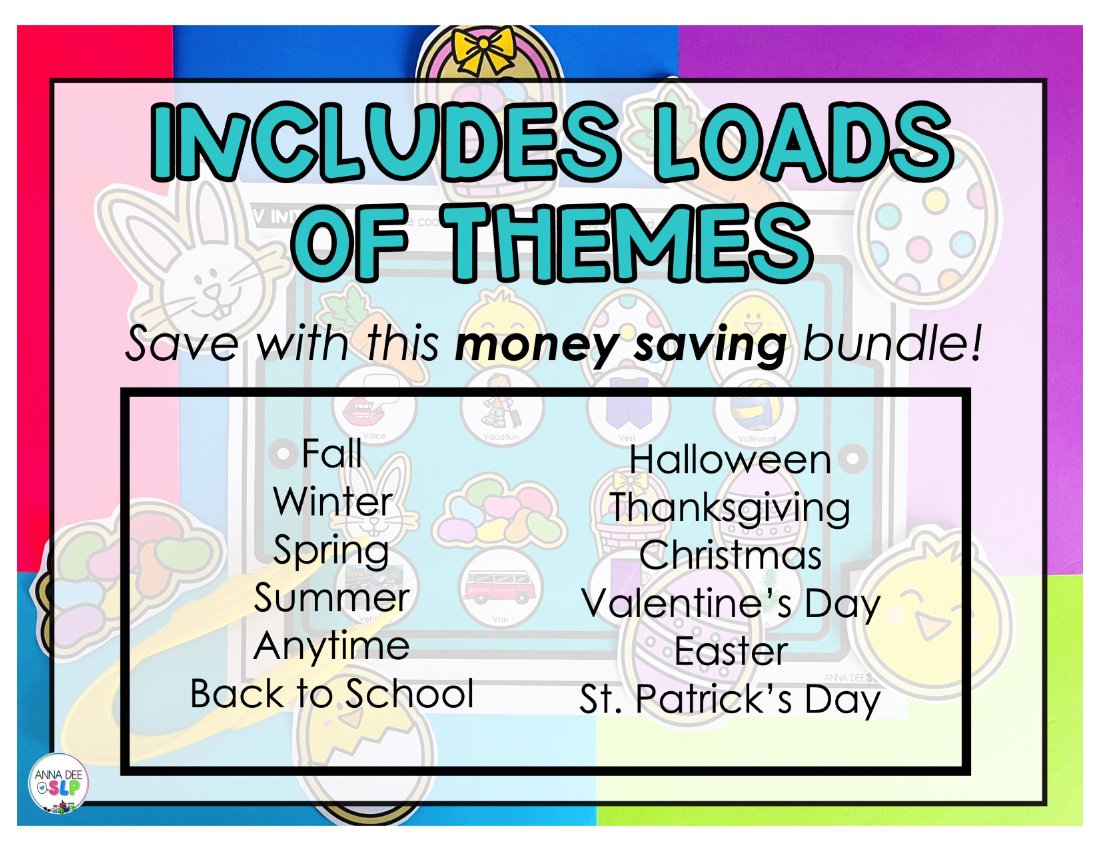Say and play bundle for speech therapy preview page 7