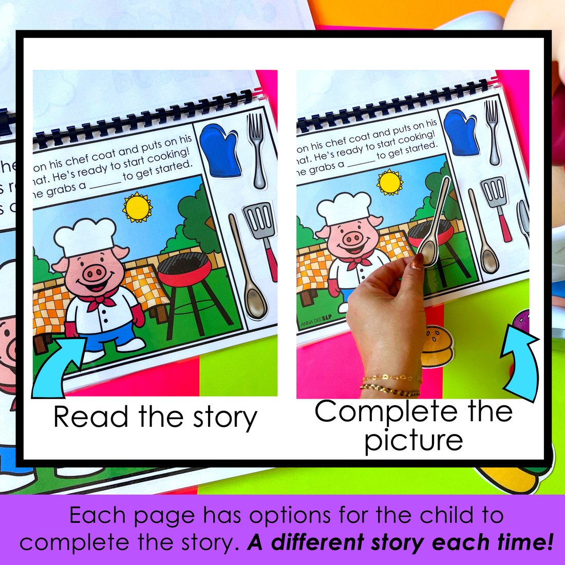 Pop the Pig Interactive Story for speech therapy – image 3