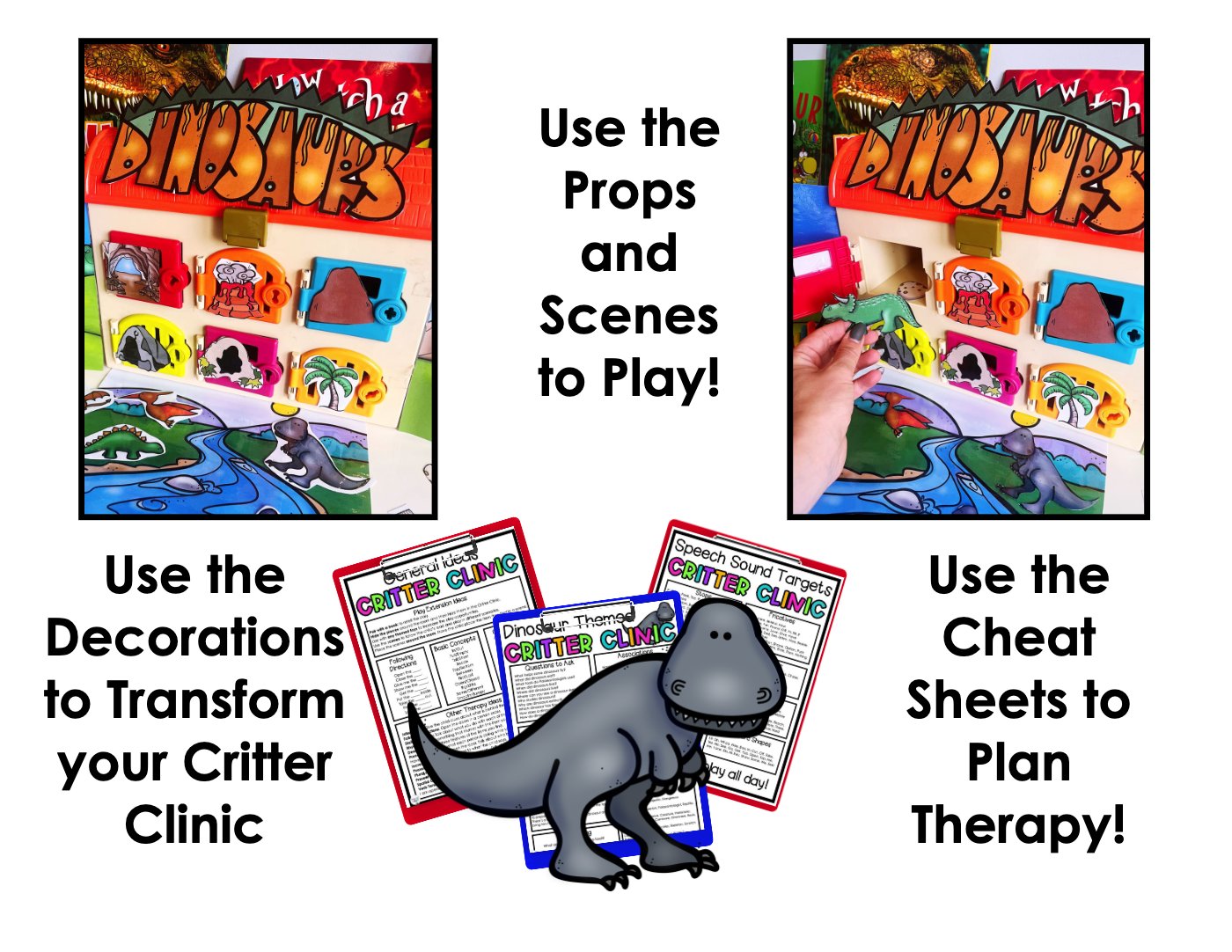 Dinosaur Critter Clinic preview page 2