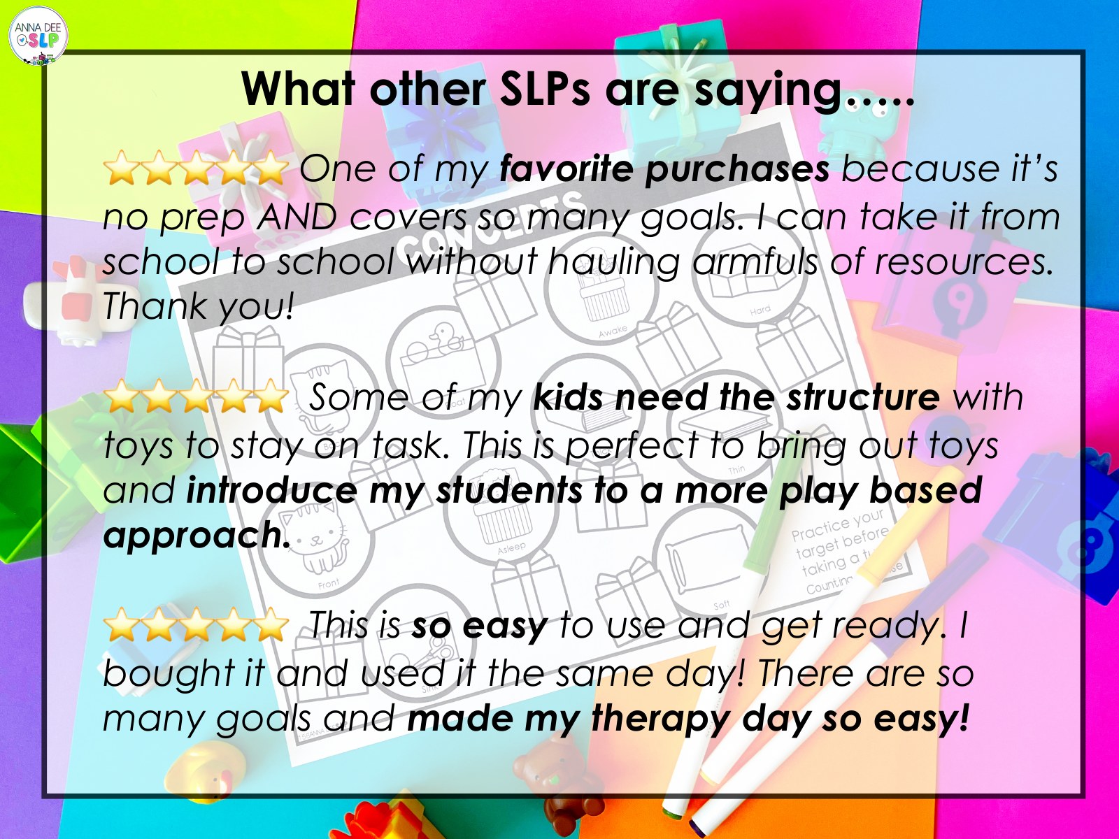 Counting Surprise Drill Toy Companion for speech therapy preview page 8