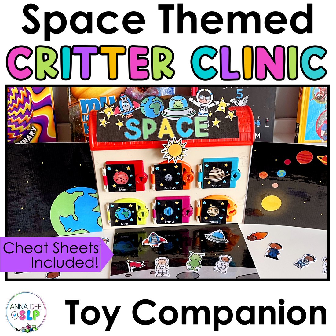 Space Critter Clinic speech therapy toy companion