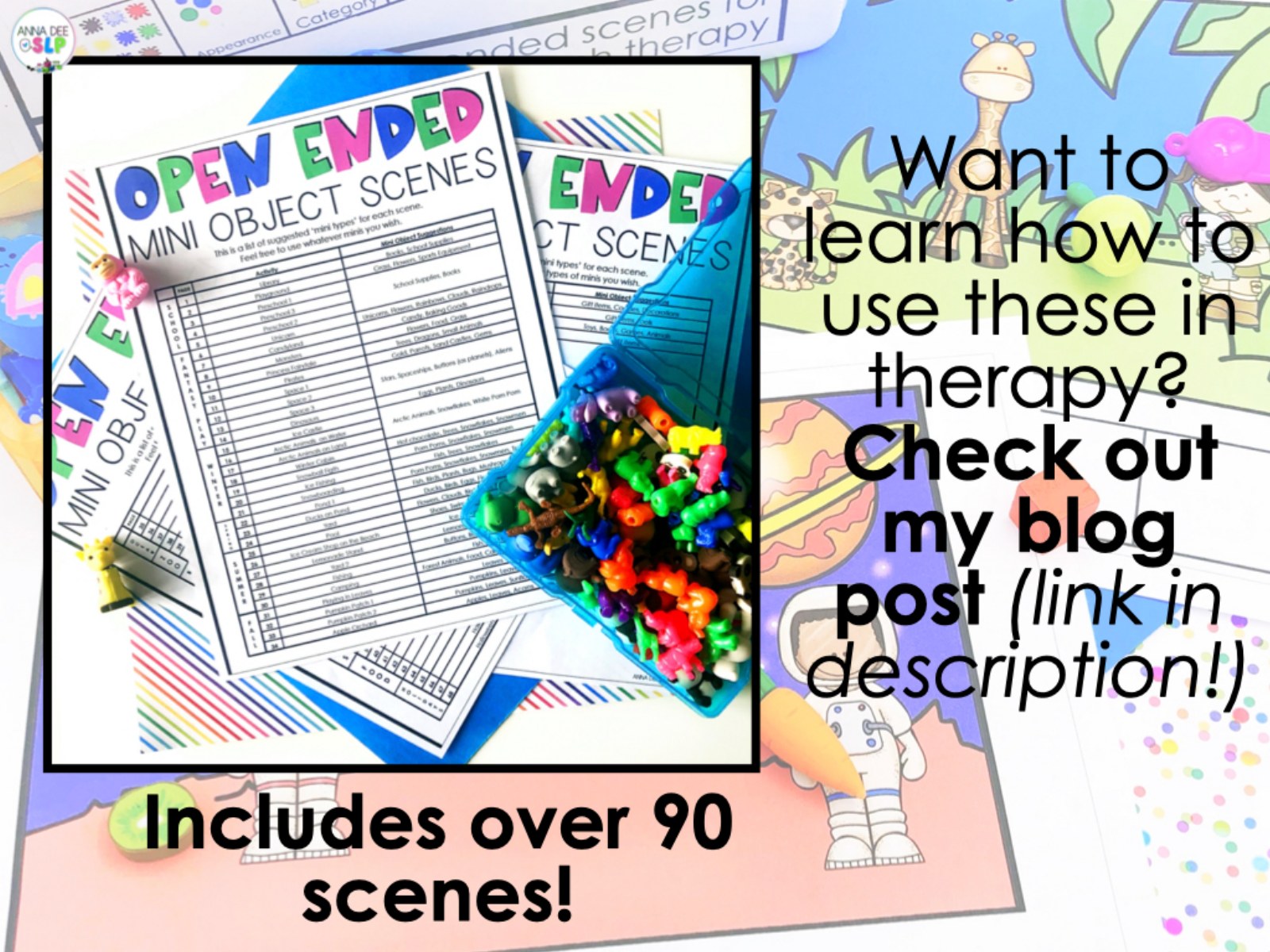 Interactive Mini Object Scenes for speech therapy preview page 3