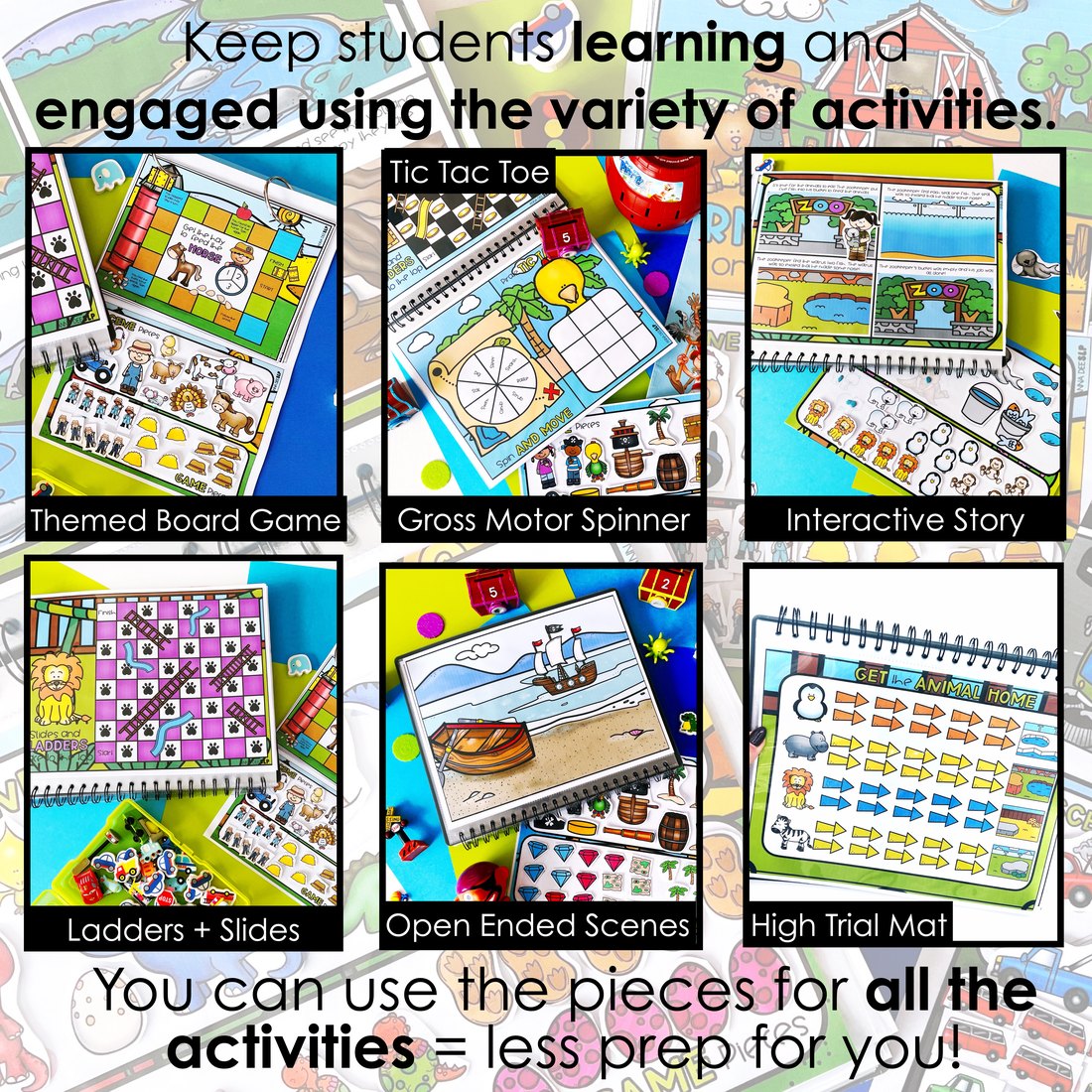 Year Round Interactive Scenes and Games for speech therapy – image 3