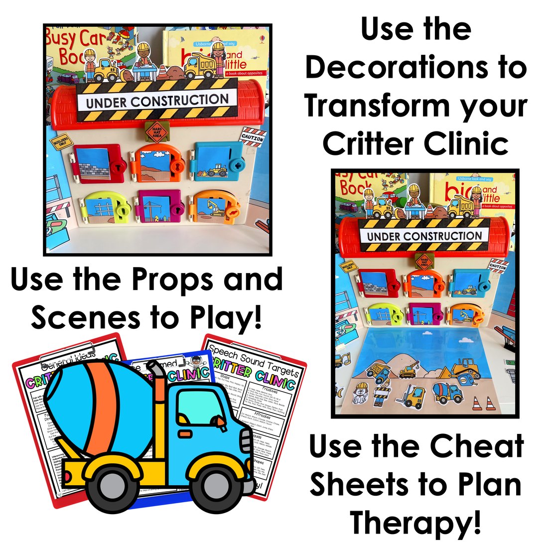 Construction Critter Clinic speech therapy toy companion – image 2