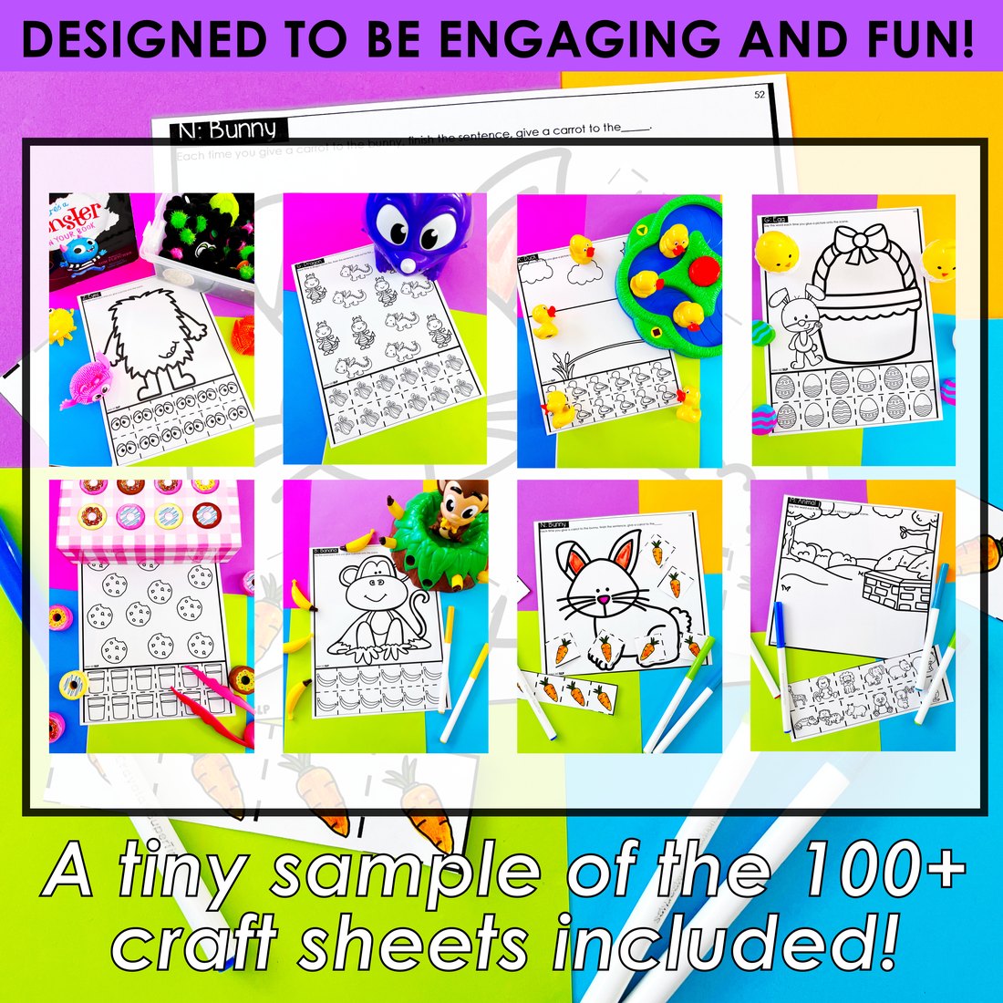 Early Sounds Craft Sheets for speech therapy – image 3