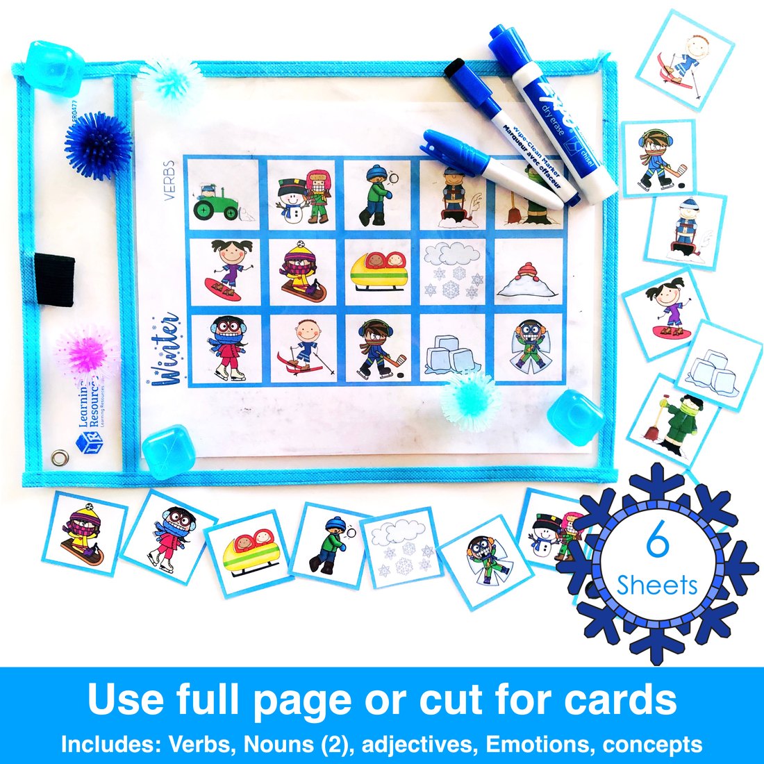 Winter Visual Supports for speech therapy – image 2