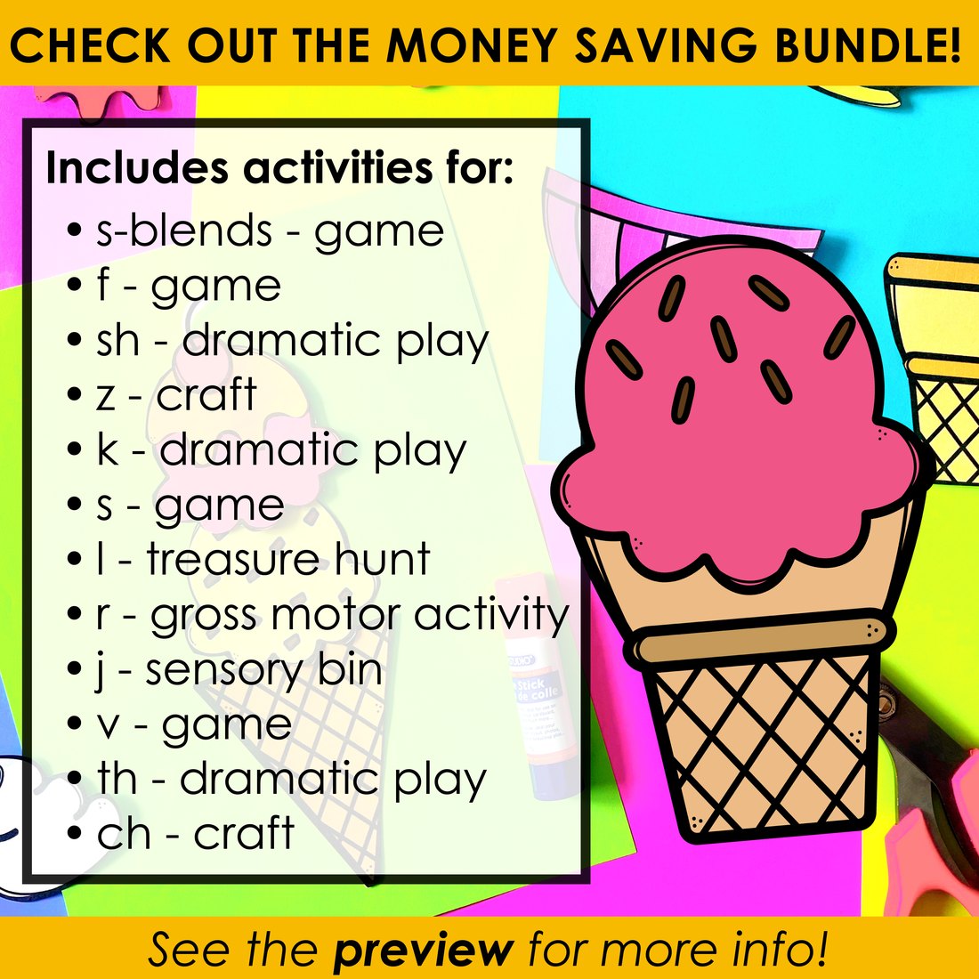 CH Articulation Craft for speech therapy – image 4