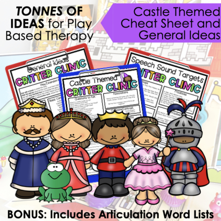 Castle Critter Clinic speech therapy toy companion – image 4