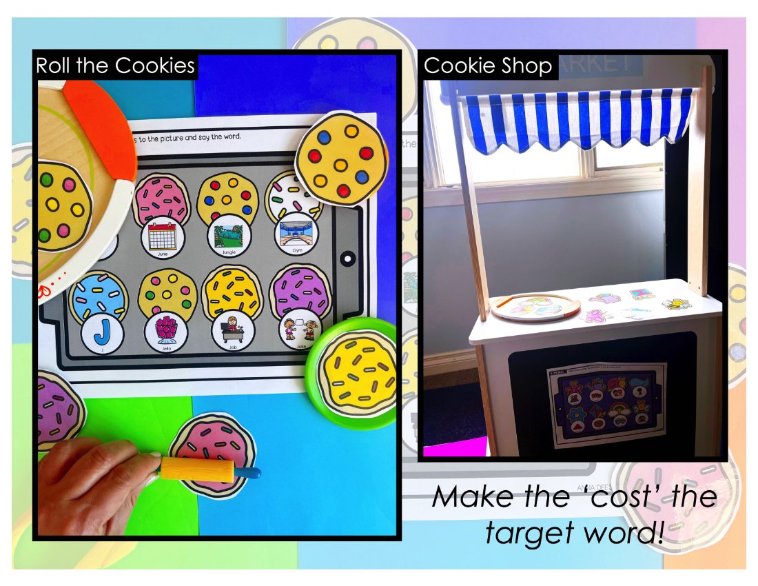 Year Round say and play activity for speech therapy preview page 4