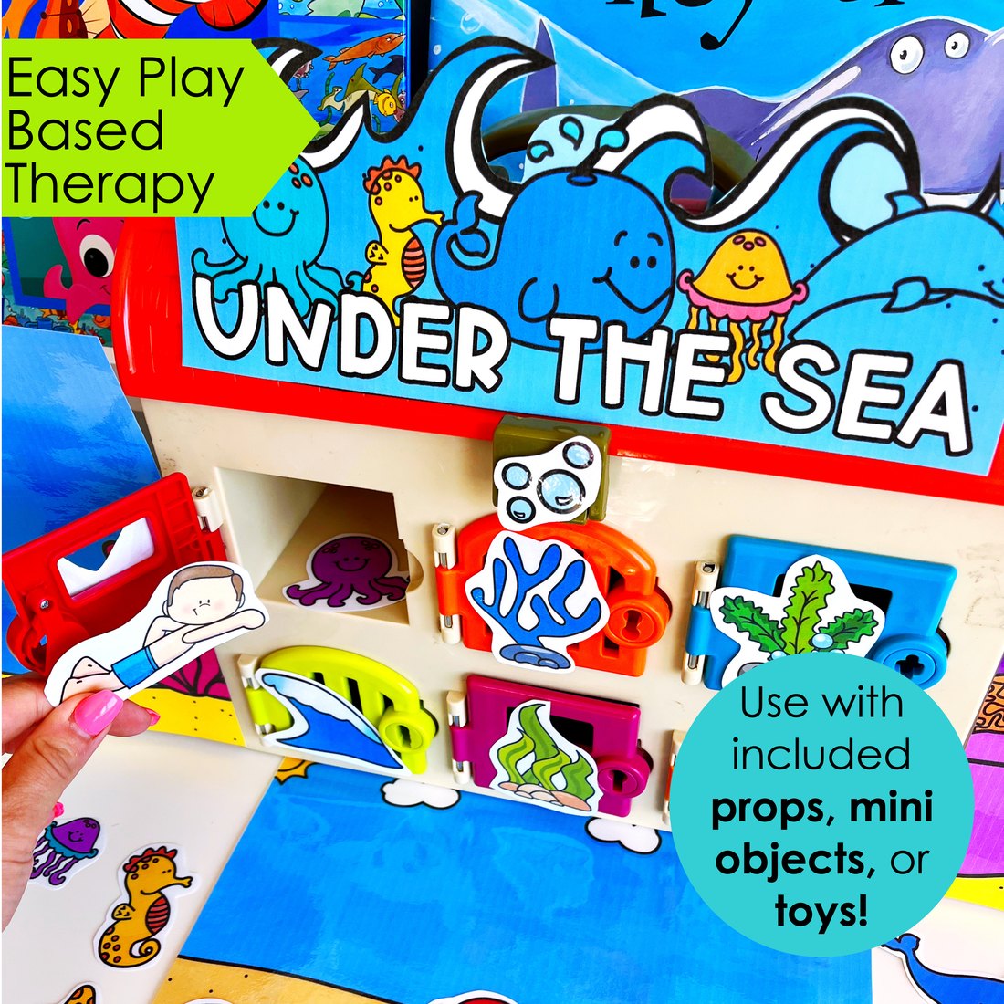 Ocean Critter Clinic speech therapy toy companion – image 3