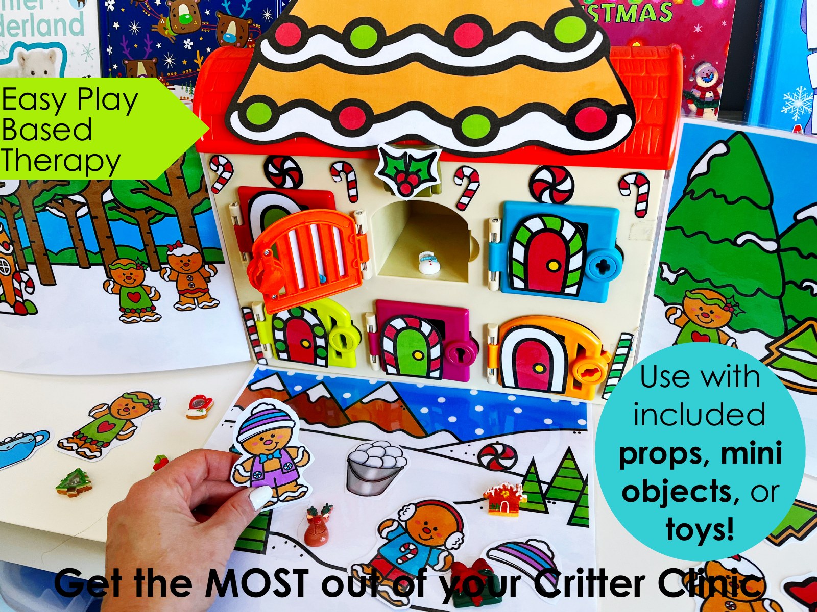 Gingerbread Critter Clinic preview page 3