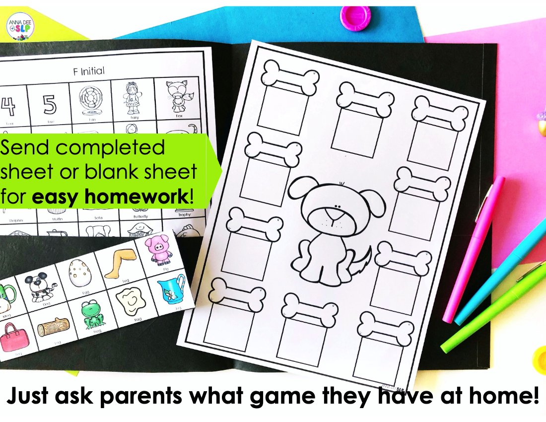 Speech therapy game and toy companions preview page 8