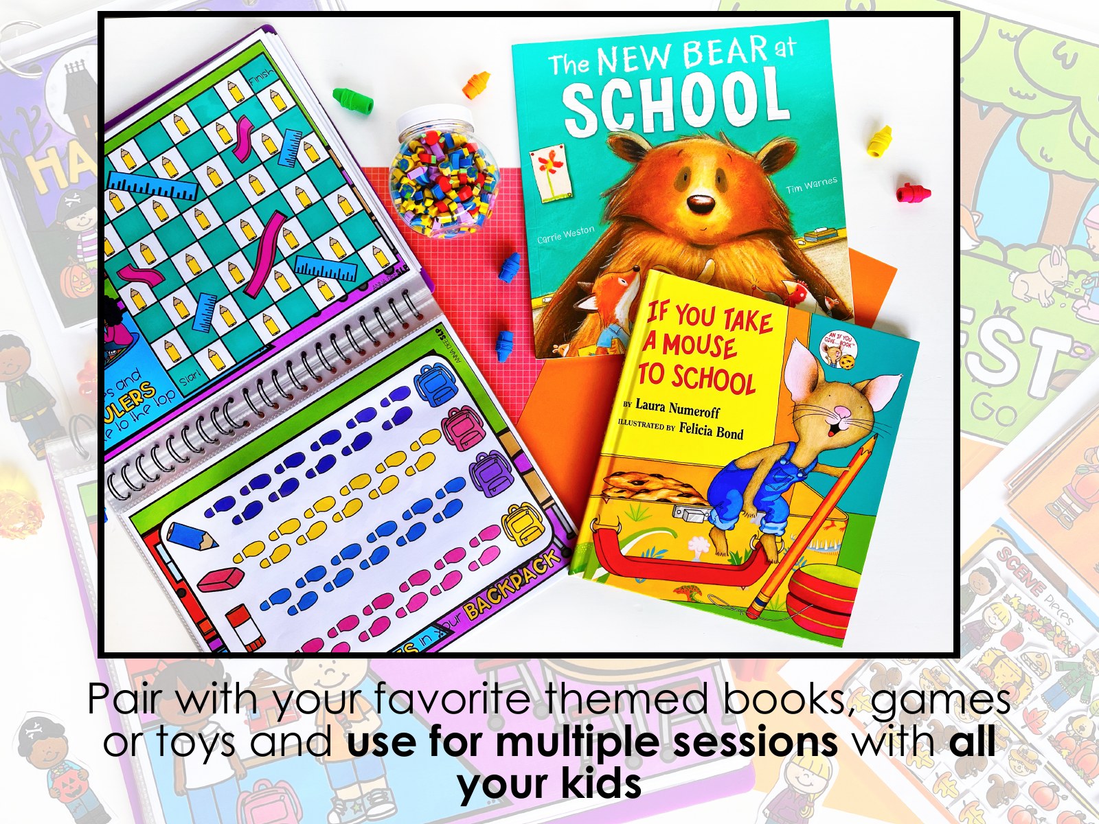 Fall Activities and Games for speech therapy preview page 4