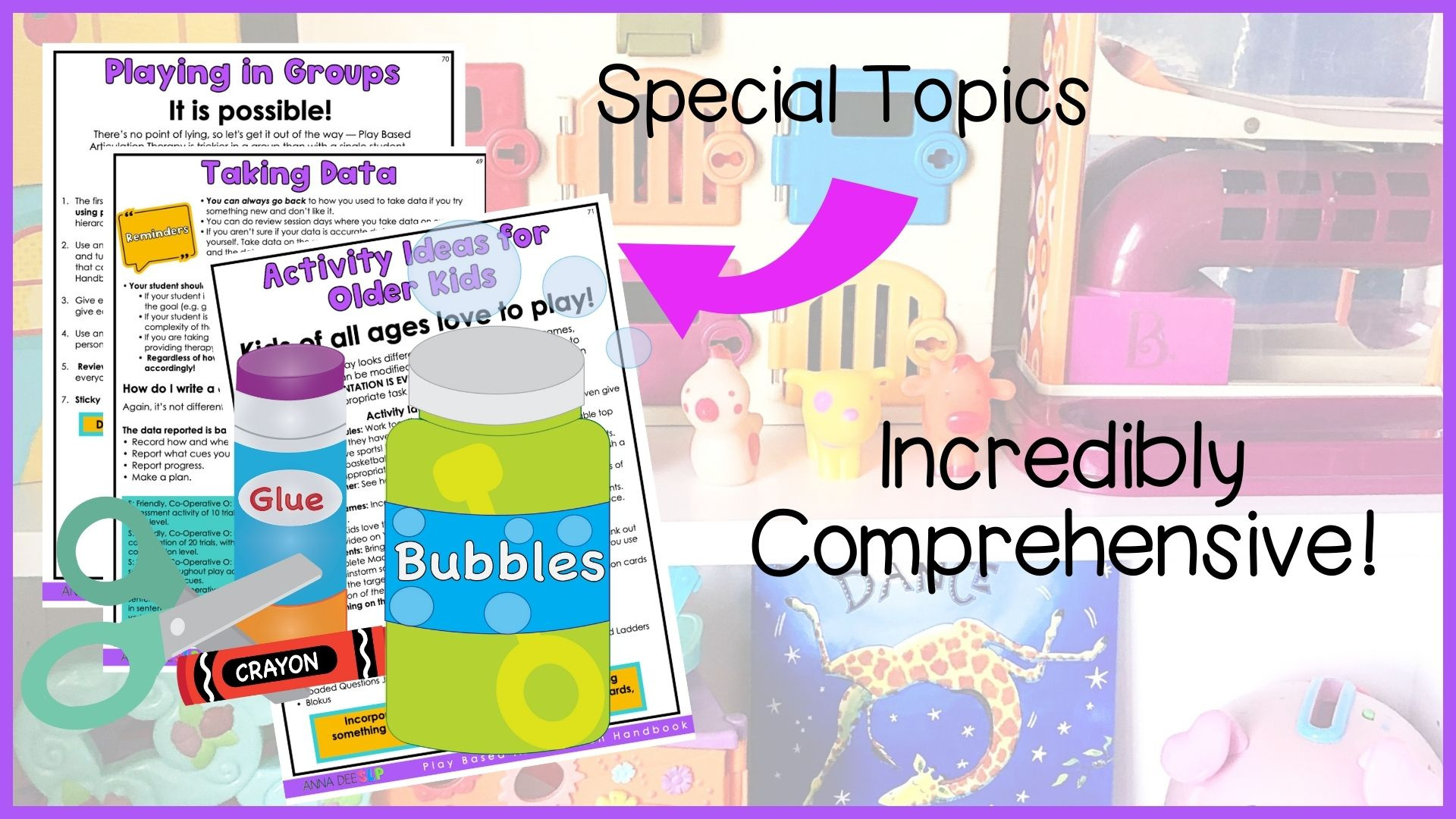 Play Based Articulation Handbook for speech therapy preview page 8