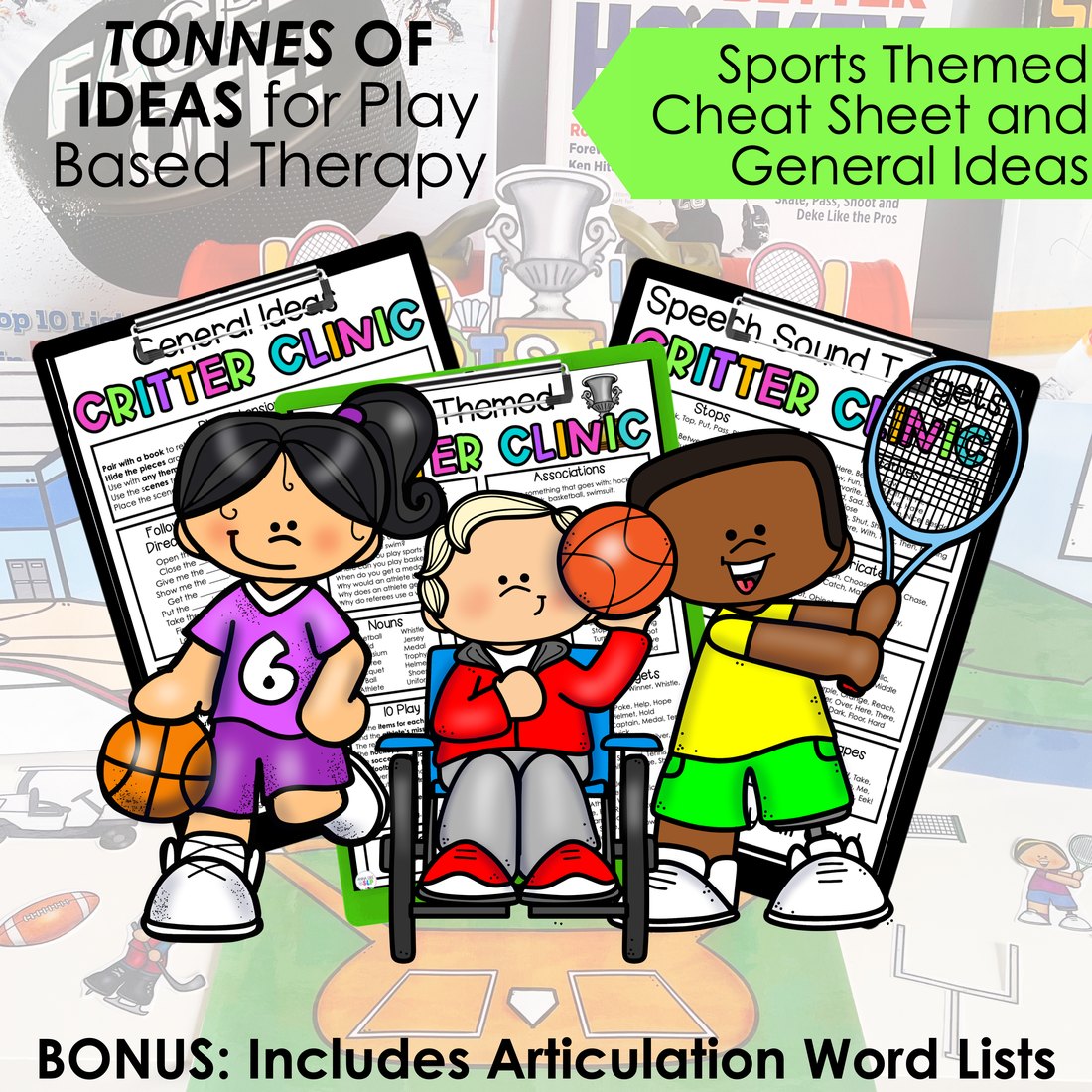 Sports Critter Clinic speech therapy toy companion – image 4
