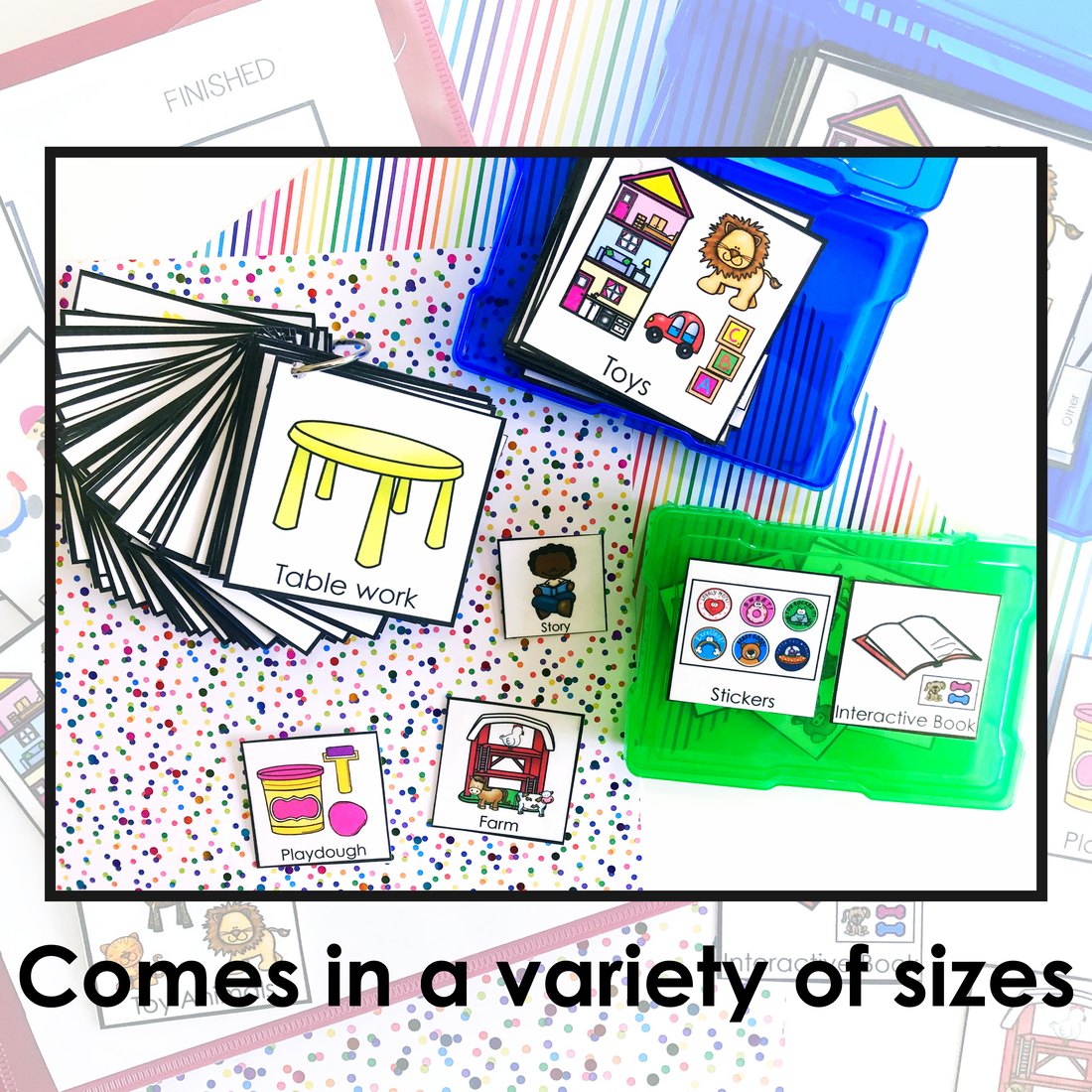 Visual Schedule for speech therapy – image 3